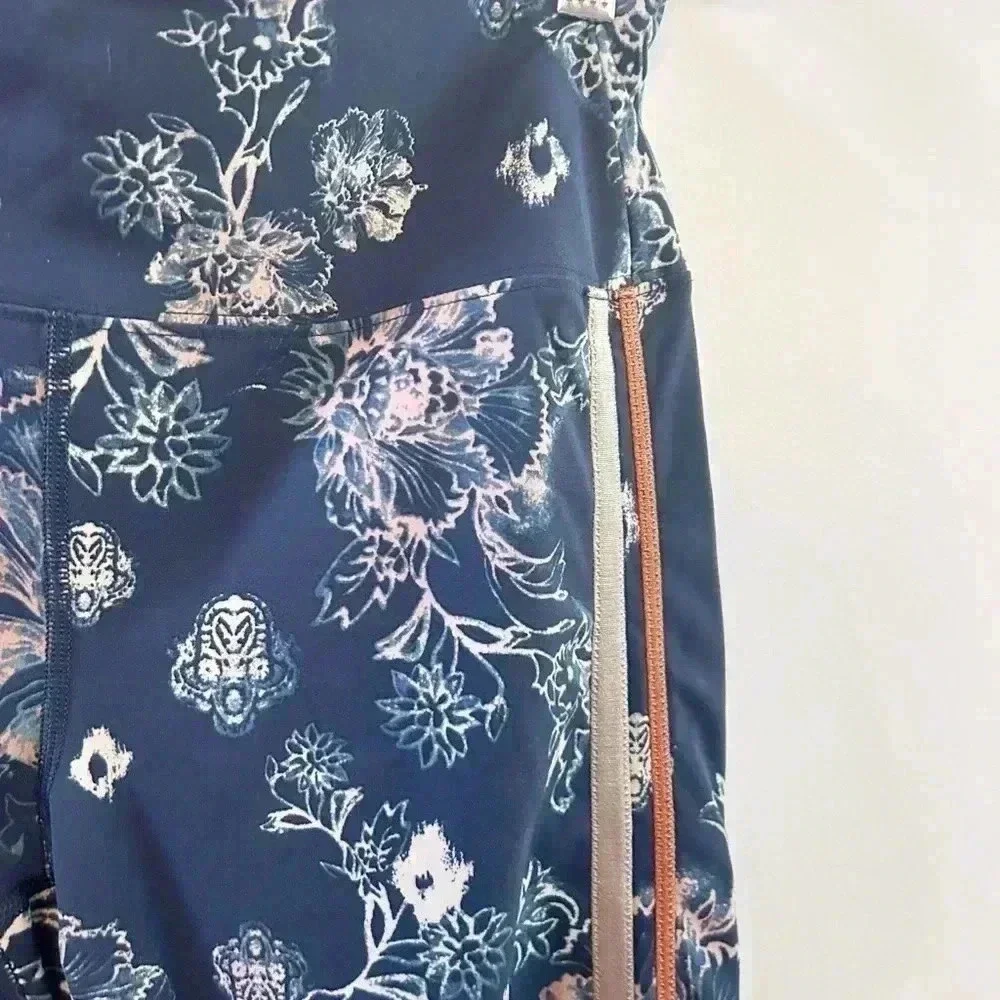 Free People movement floral‎ high rise leggings medium